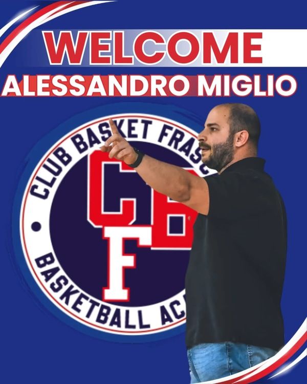 Alessandro Miglio nuovo allenatore del Club Bk Frascati