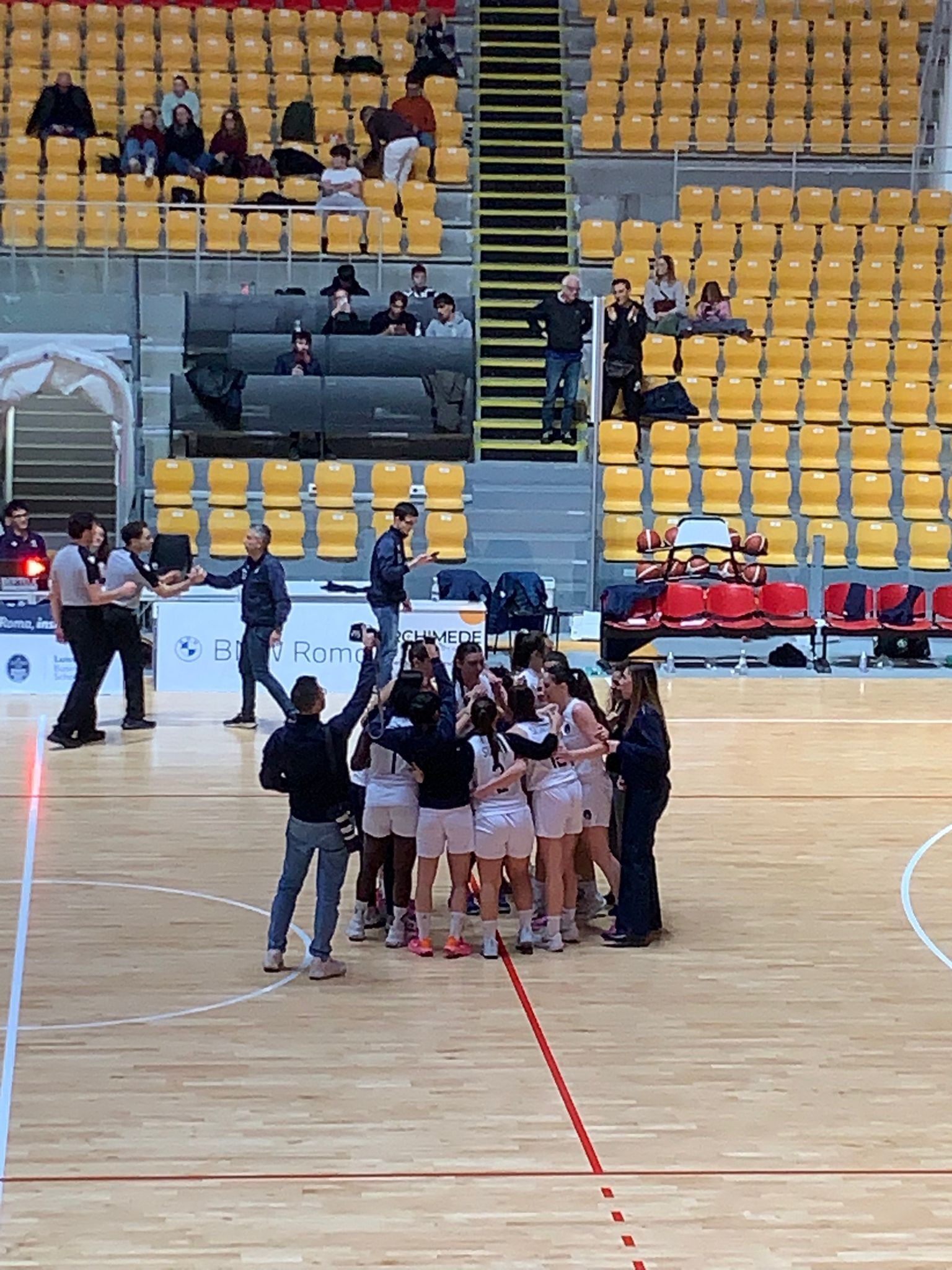 Basket Roma ancora imbattuta, Yellow Wave in scia, bene la Luiss