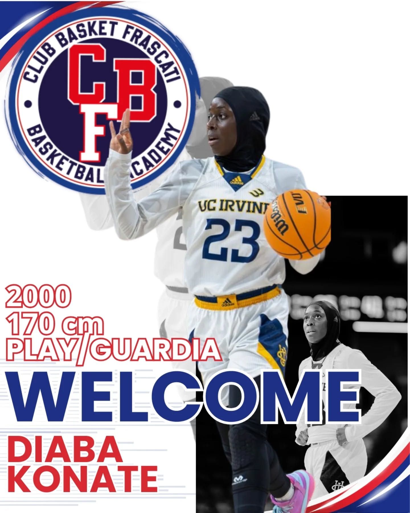 CBF sceglie Diaba Konate: una fuoriclasse dentro e fuori dal campo