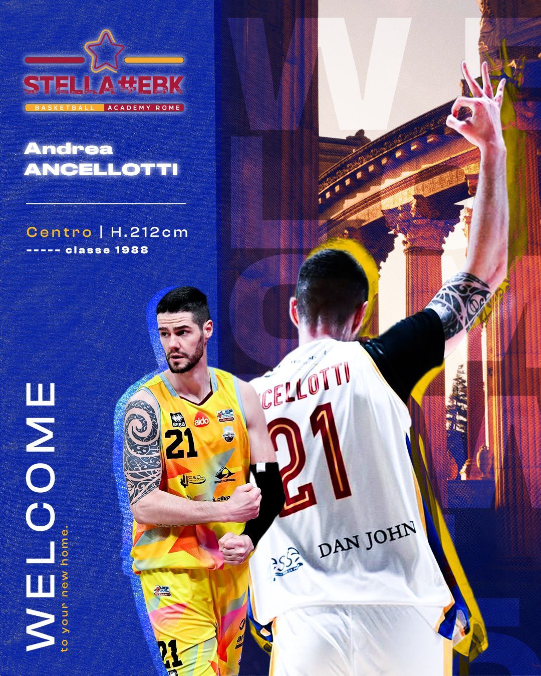 Colpo stella EBK: firmato Andrea Ancellotti