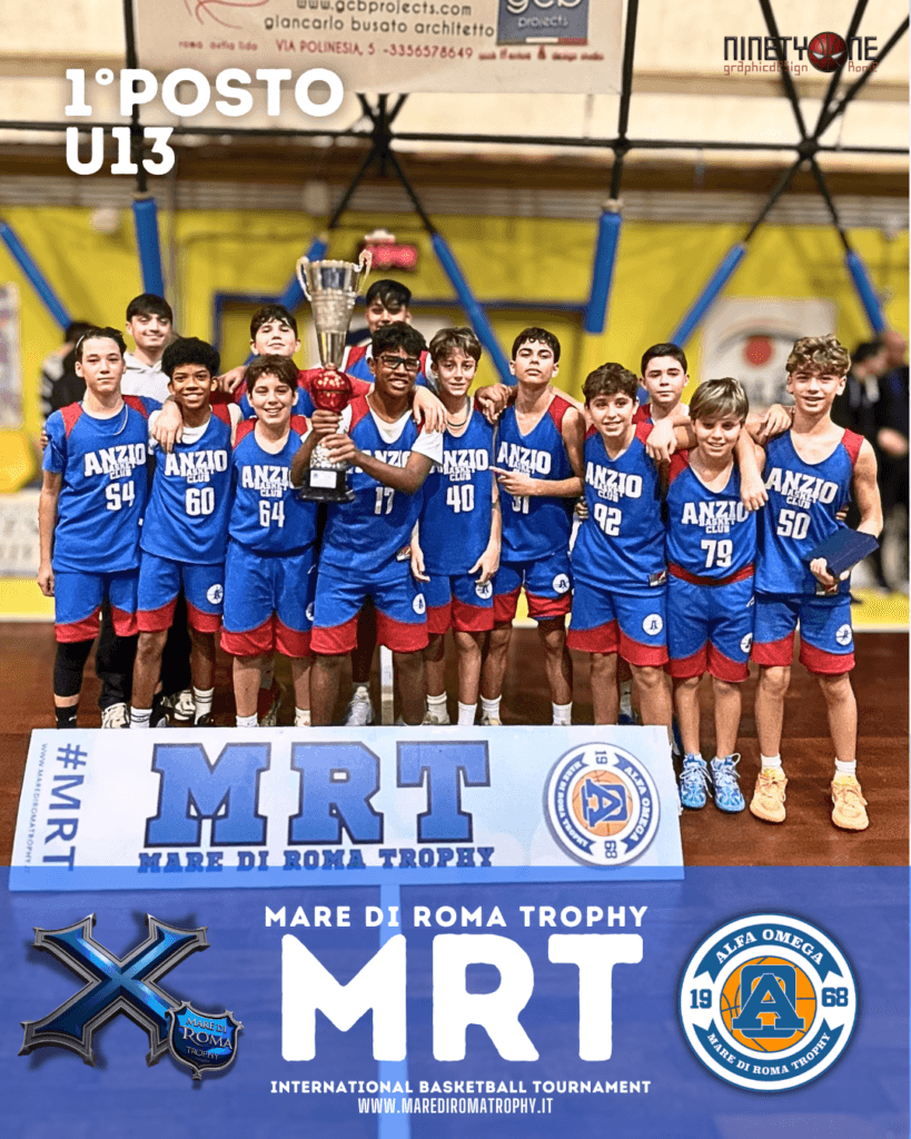 Mare di Roma Trophy, vincono Progetto Giovani Valdelsa (U15) e Anzio Basket Club (U13)