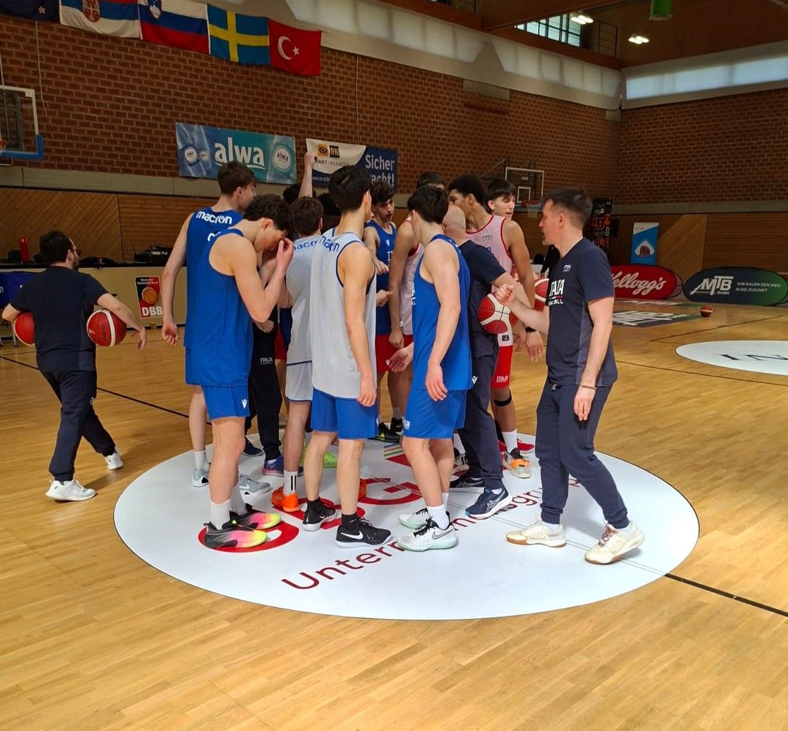 Naz. U18 L'Italia vince in volata contro la Cina al Torneo “Schweitzer” di Mannheim