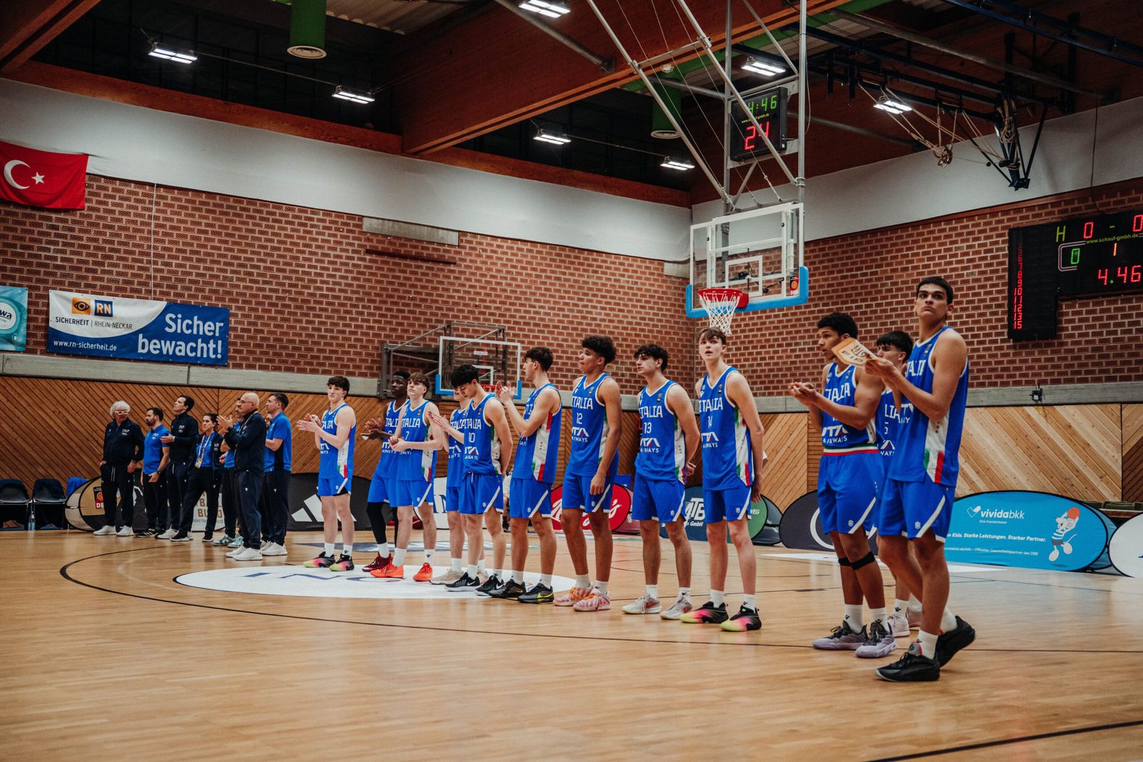 Naz. U18 L'Italia supera il Giappone e chiude 5° a Mannheim