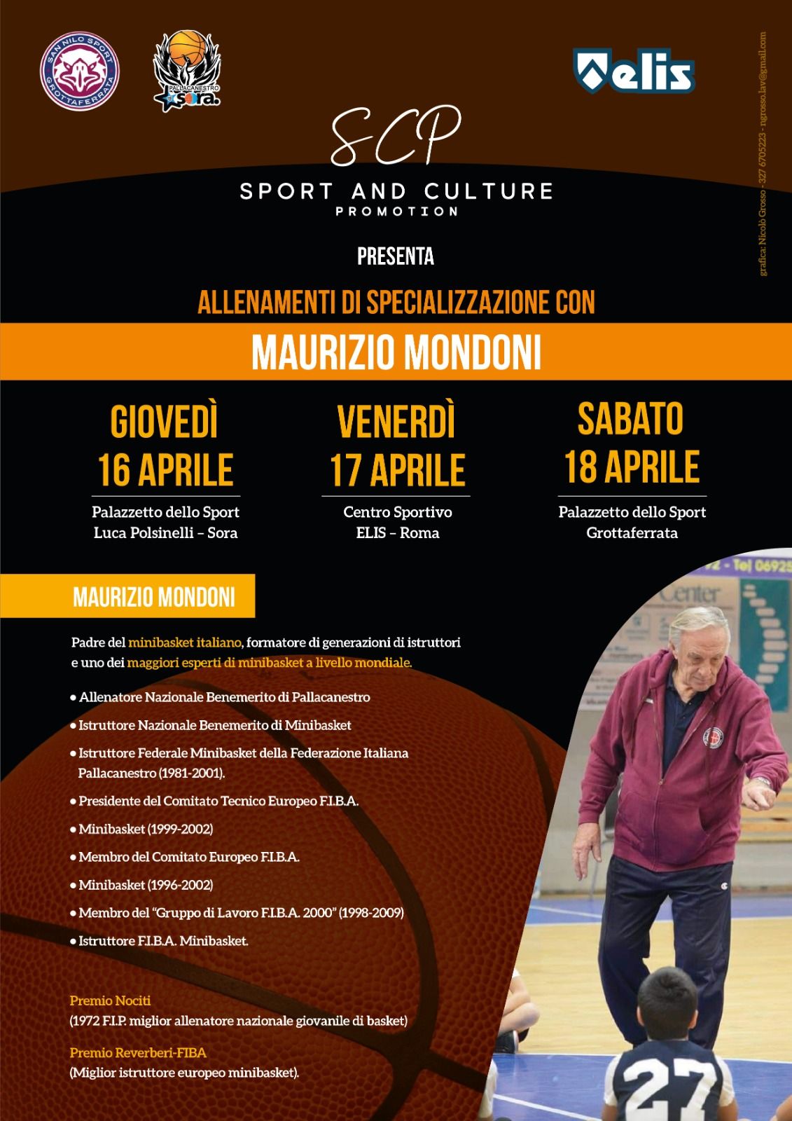 SCP organizza tre allenamenti di Mondoni