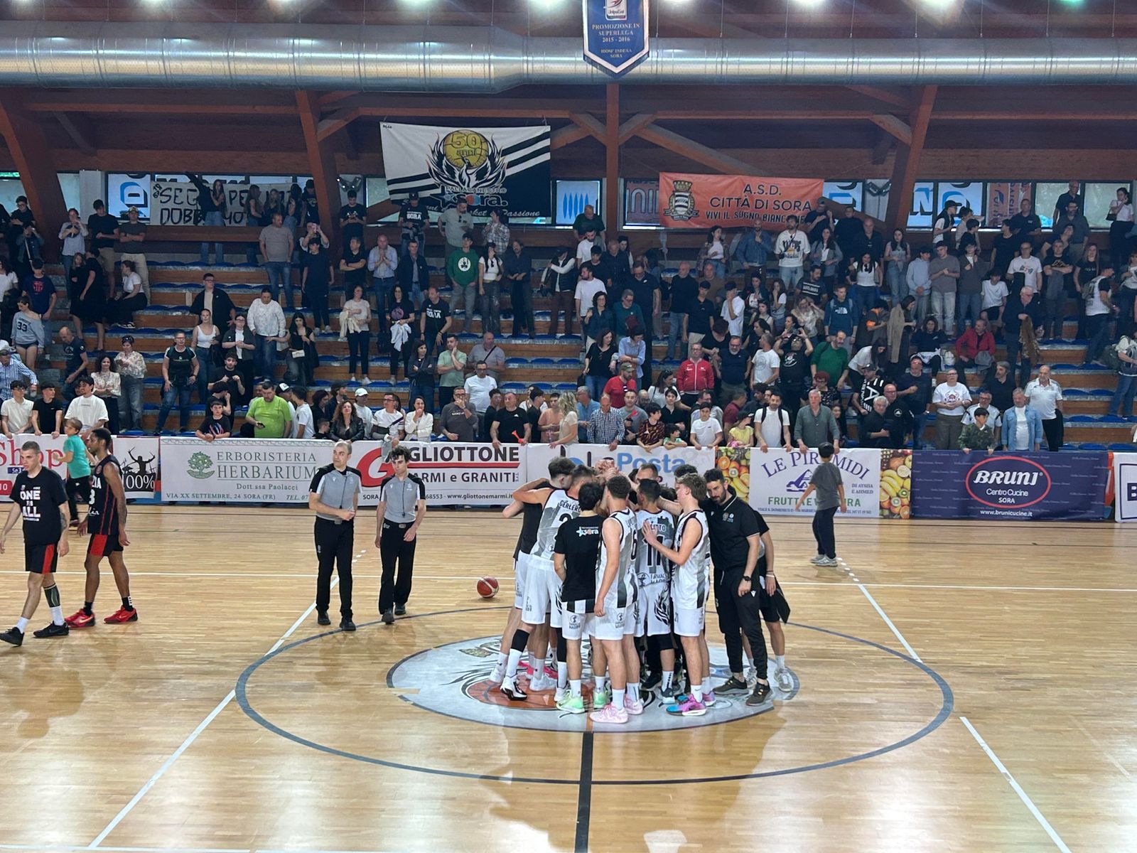 Sora da urlo, Scauri in rimonta