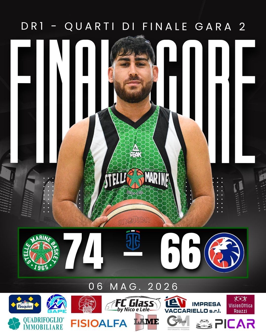 St. Charles e Stelle Marine volano in semifinale, Algarve pareggia
