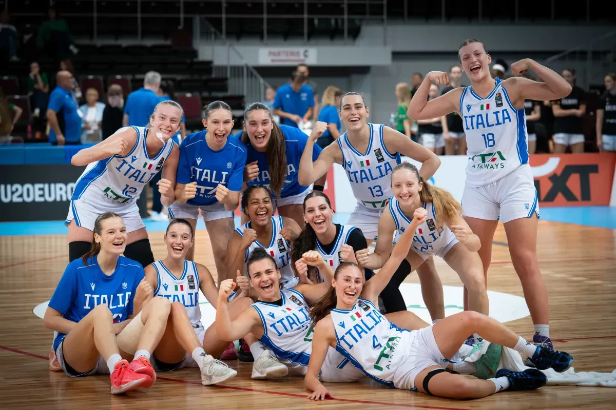 Europeo U20 Fem. Prima gioia per l'Italia