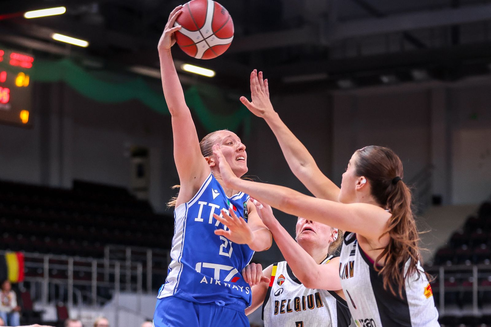 Europeo U20 Fem. Italia travolta dal Belgio