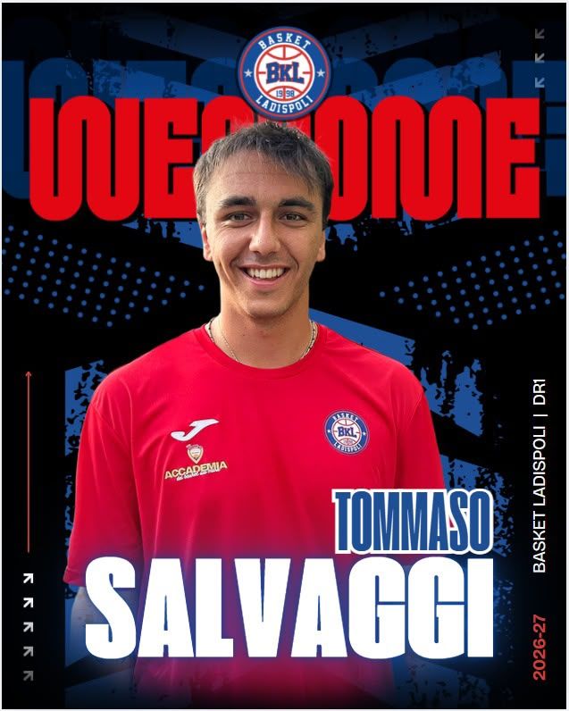 Basket Ladispoli: firmato Tommaso Salvaggi