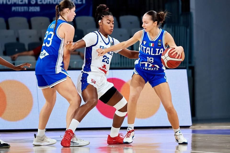 Europeo U16 Fem. Niente da fare per le Azzurre contro la Francia