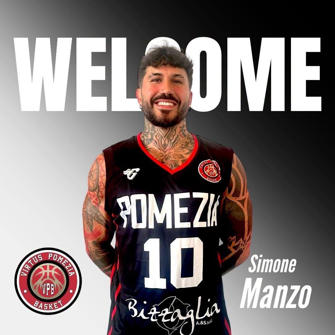 Simone Manzo è il primo volto nuovo della Virtus Pomezia