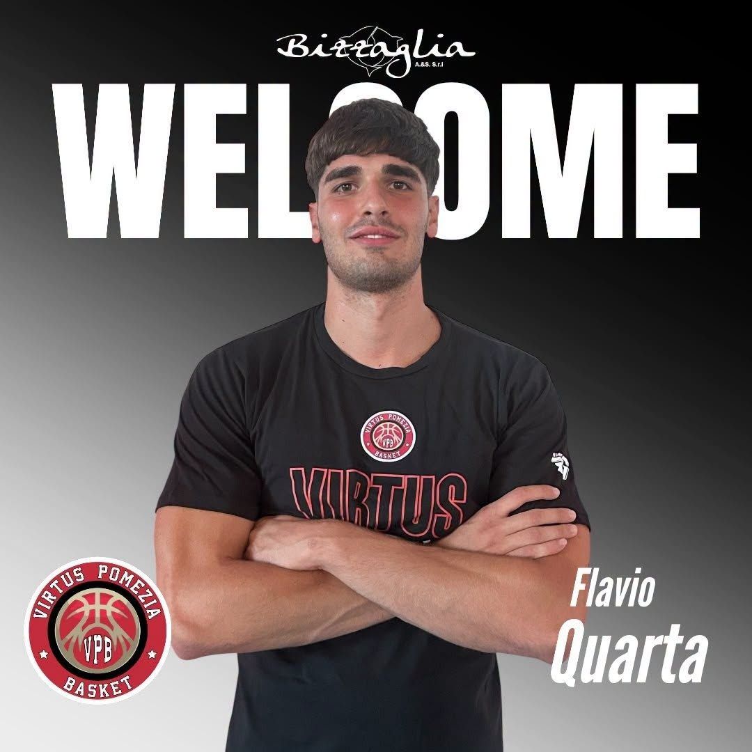 La Virtus Pomezia riabbraccia Flavio Quarta