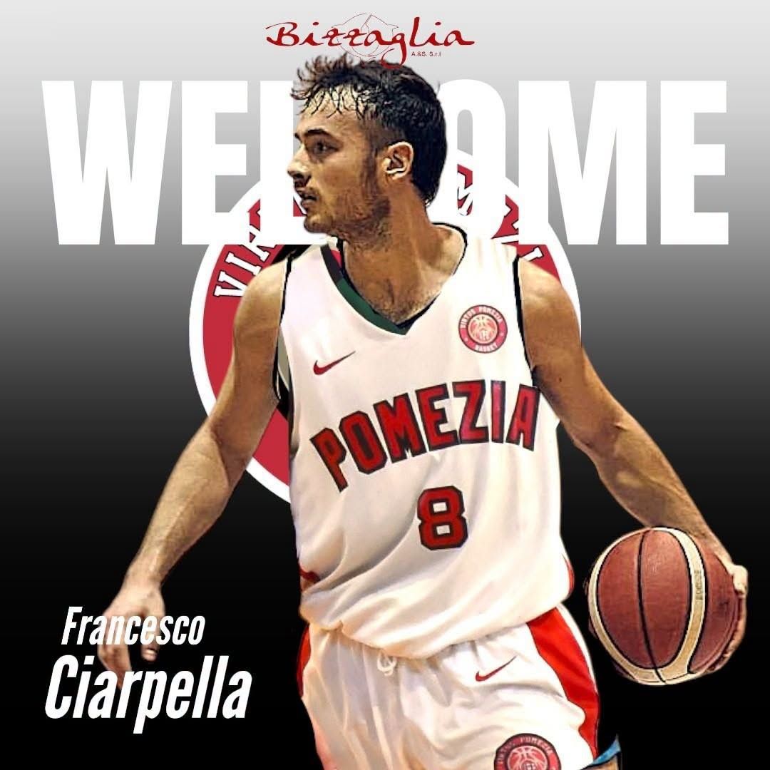 La Virtus Pomezia annuncia Francesco Ciarpella
