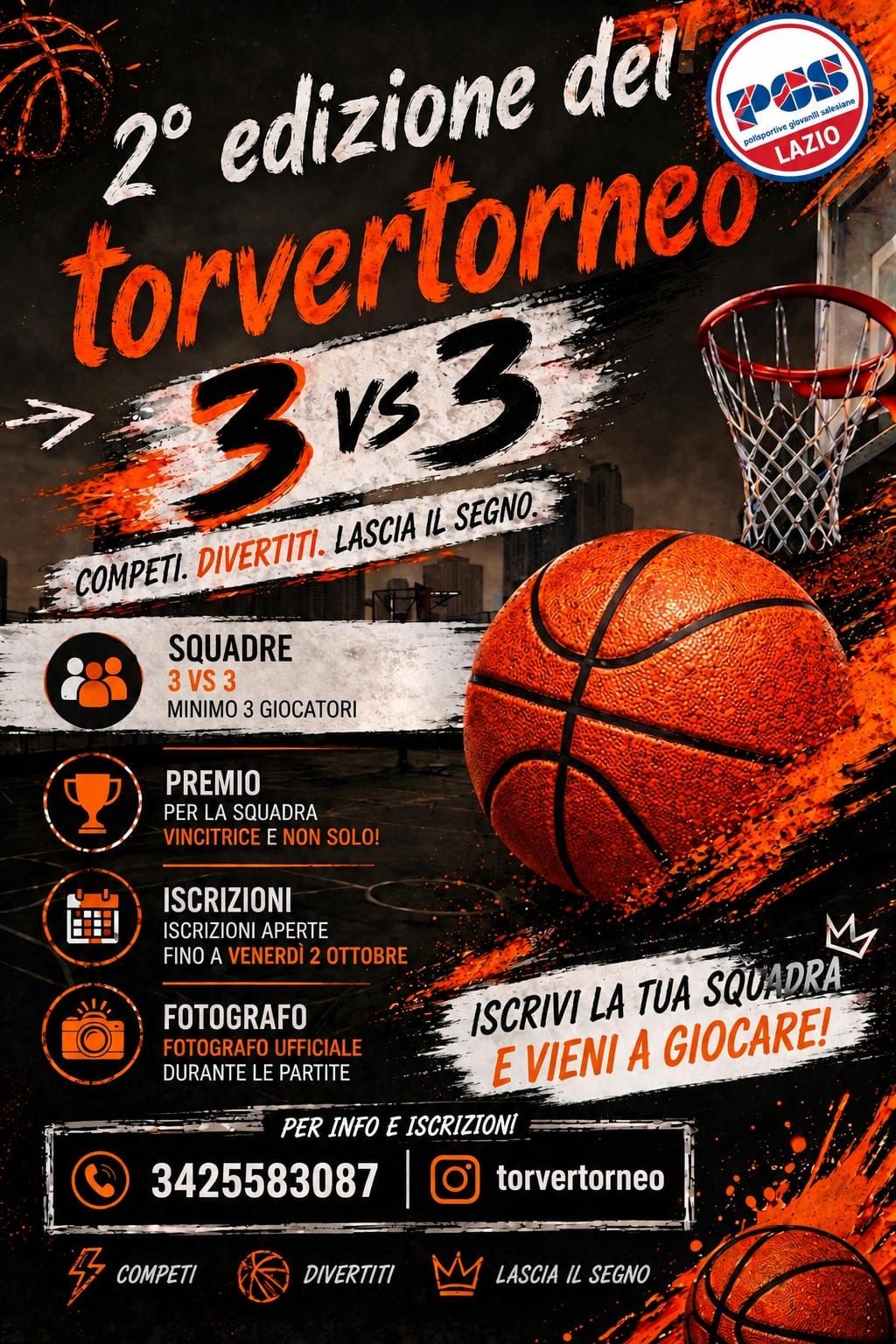 Arriva la seconda edizione del Torvertorneo 3X3!