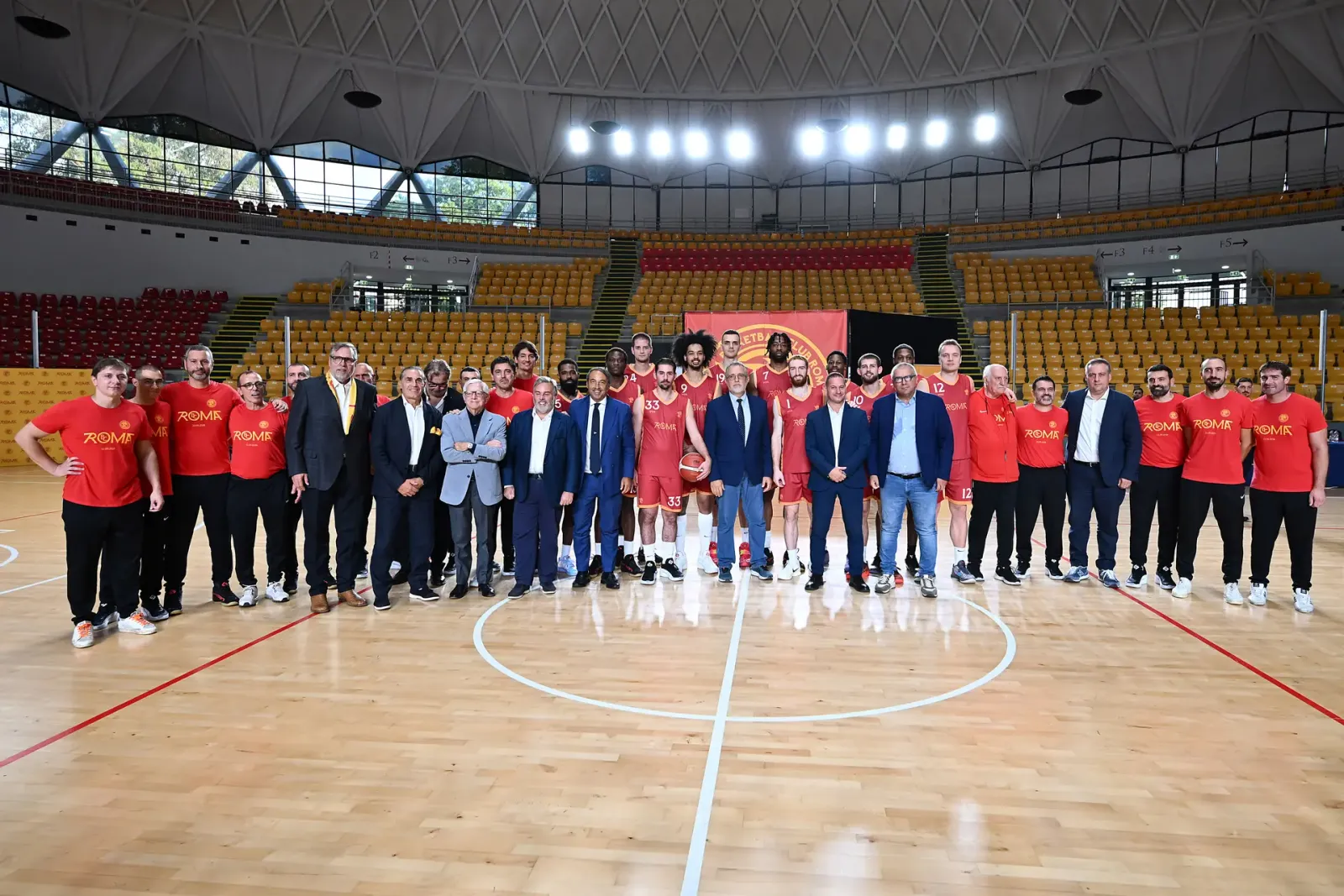 BC Roma si presenta al PalaTiziano