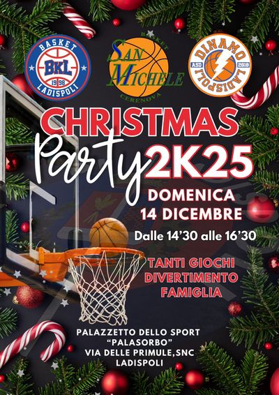 Christmas 2k25 in casa BKL Basket Ladispoli
