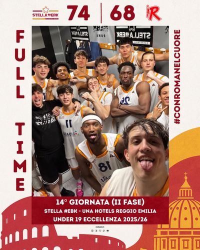 La Stella EBK fa suo l'anticipo e vola alle Finali Nazionali