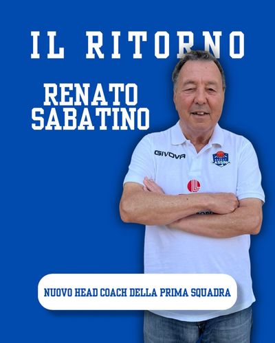 Renato Sabatino nuovo allenatore del Basket Cassino