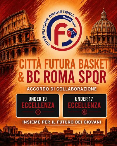 Il Città Futura annuncia la collaborazione con BC Roma SPQR