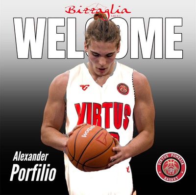 Alexander Porfilio nel roster della Virtus Pomezia