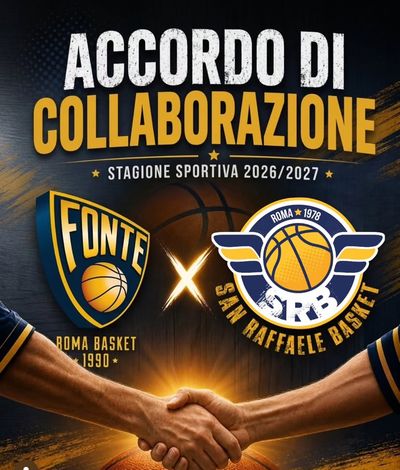Fonte Basket e San Raffaele insieme per la nuova stagione