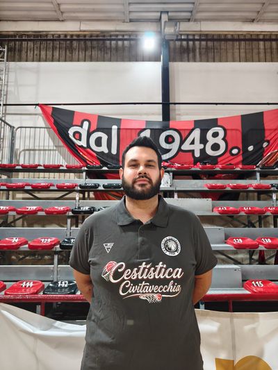 Simone Vizzini è il nuovo capo allenatore della Cestistica Civitavecchia